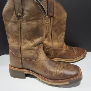 Double H Leather Men's Western Cowboy Boots